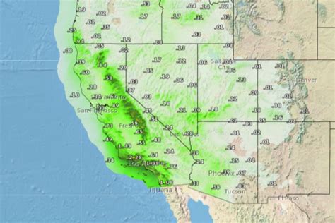 Atmospheric River Maps Show California Rain Over Next 24 Hours - Newsweek