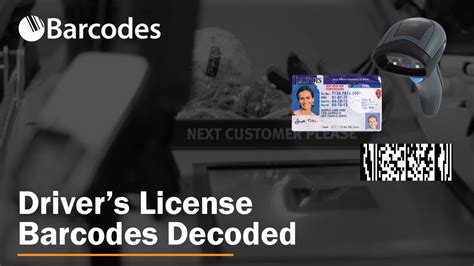 Driver's License Barcodes Decoded with Airtrack Scanner-Barcoding News