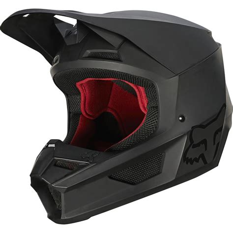 Fox Casque MX V1 Noir Mat | Maciag Offroad