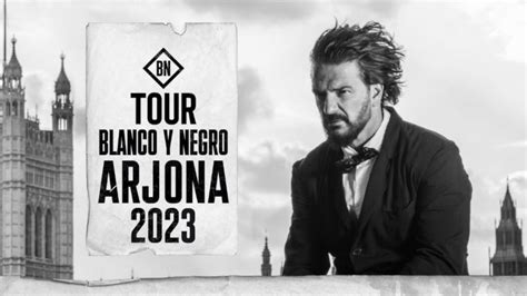 Ricardo Arjona Tour 2023 Blanco Y Negro | Ok Media Marketing