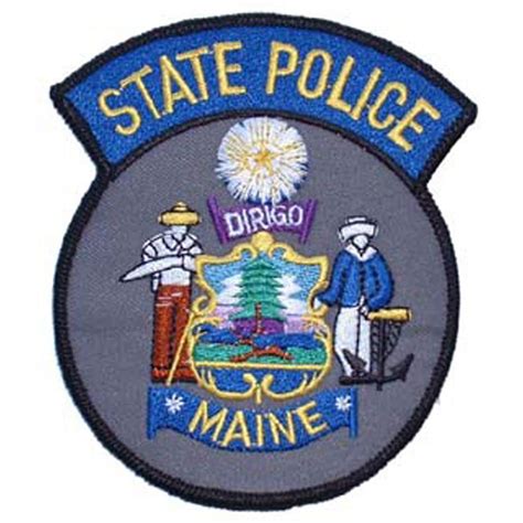 Maine State Police Patch 3" | Michaels