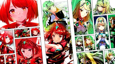 Pyra and Mythra Wallpaper by SPAMMBOY on DeviantArt