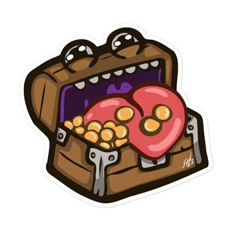 Cute Mimic Sticker Dnd Monsters Funny Creature Art DM Humor Gifts for RPG Players - Etsy