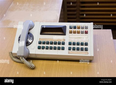 East German telephone system in the Stasi Museum Stock Photo - Alamy