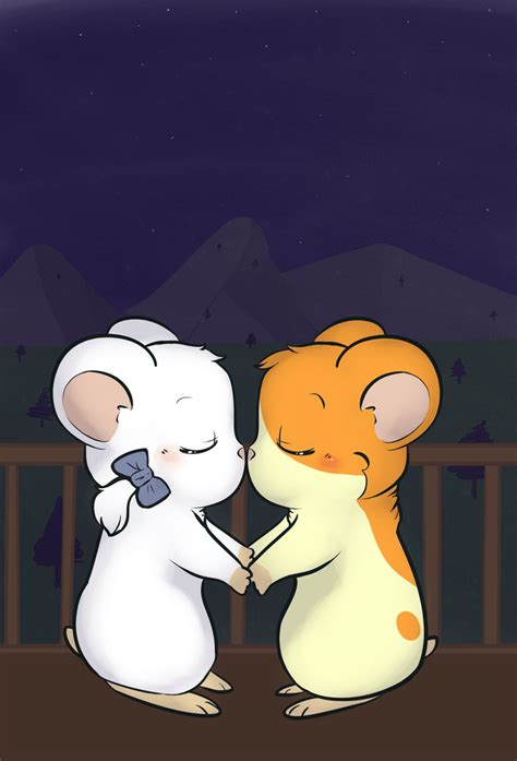 Hamtaro and Bijou by LetsFallTogether on DeviantArt