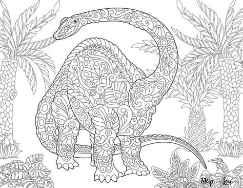 Brontosaurus Dinosaur Coloring Page - Free Printable Coloring Pages for Kids