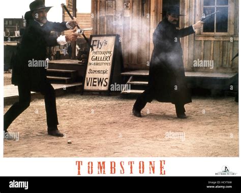 TOMBSTONE, from left: Kurt Russell, Sam Elliott , 1993. ©Buena Vista ...