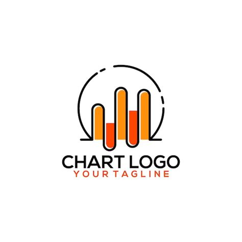 Premium Vector | Chart logo