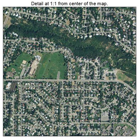 Aerial Photography Map of Bountiful, UT Utah