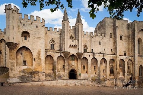 Papal Castle in Avignon Photograph by Inge Johnsson | Fine Art America