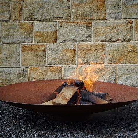 Rectangular Corten Steel Fire Pit | Fire Pit Ideas