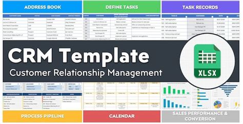 CRM Excel Template Customer Relationship Management Database - Etsy