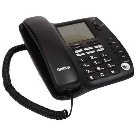 Uniden Corded Phone with Advanced LCD and Caller ID Display | BIG W