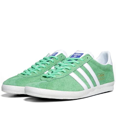 Adidas Gazelle OG Green Zest & Running White | END. (US)