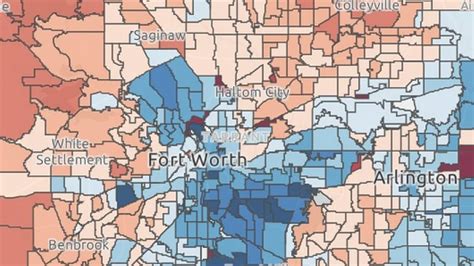 Map shows how Tarrant County precincts voted for governor | Fort Worth ...