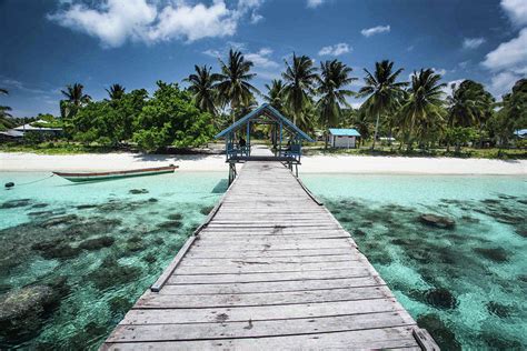 Deserted White Sand Beaches And Pristine Reefs Of The Raja Ampat Islands, West Papua, Indonesia ...