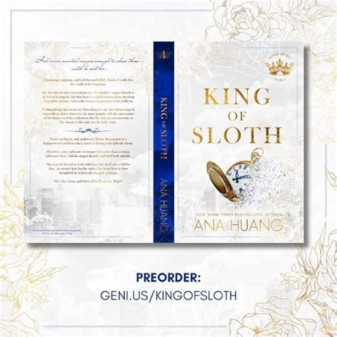 Ana Huang's Blog - King of Sloth Cover Reveal! - December 07, 2023 08:46