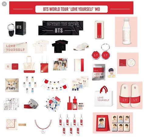 BTS world tour “love yourself” official concert merch list/ Seoul ...