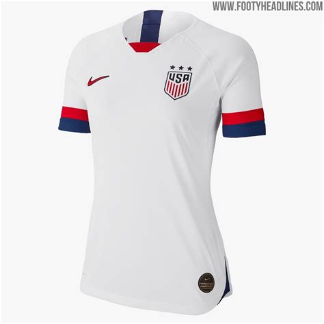 USA 2019 Women's World Cup Home Kit Released - Footy Headlines