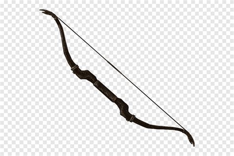 The Elder Scrolls V: Skyrim VR Oblivion Bow and arrow Mod, bow, bow, weapon png | PNGEgg