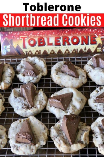 Toblerone Shortbread Cookies Recipe | dobbernationLOVES