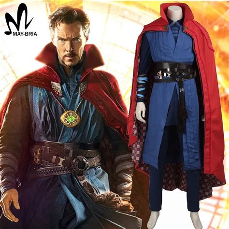 Doctor Strange cosplay costume Marvel Movie superhero costume Doctor ...