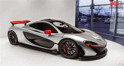 Silver McLaren P1 With Red Accents By MSO Looks Superb