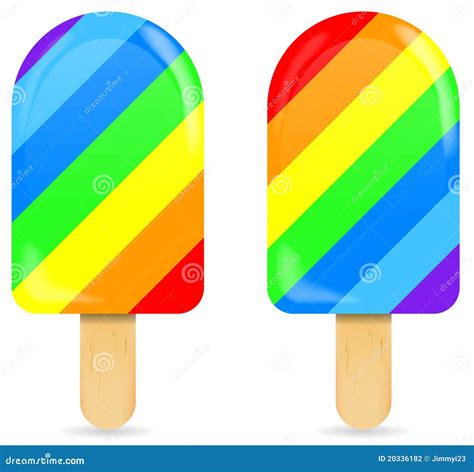 Rainbow Ice Cream Stock Photography - Image: 20336182