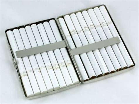 Solid Silver Cigarette Case