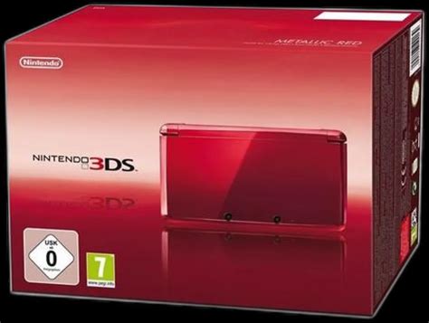 Nintendo 3DS Flare Red Console [JP] - Consolevariations