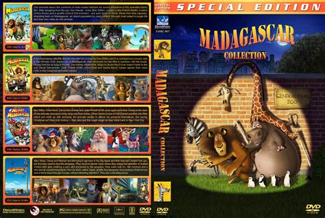 Madagascar Collection - Movie DVD Custom Covers - Madagascar Collection :: DVD Covers