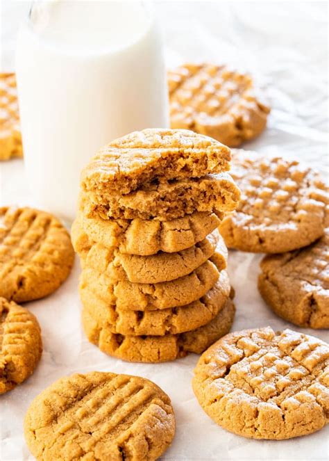 3 ingredient peanut butter cookies no egg