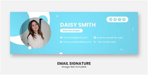 Premium Vector | Professional email signature templates