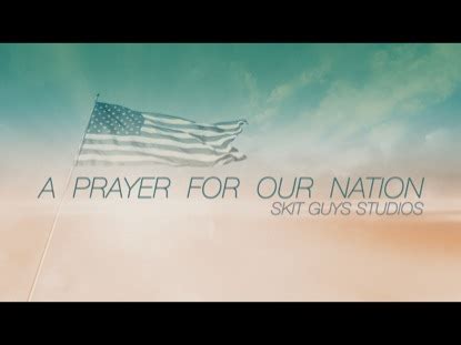 A Prayer For Our Nation | Skit Guys Studios | WorshipHouse Media