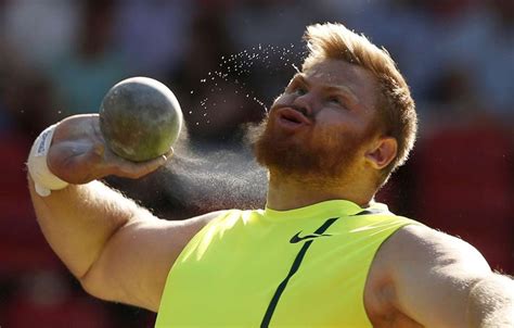 PsBattle: Shotput thrower straining himself : photoshopbattles