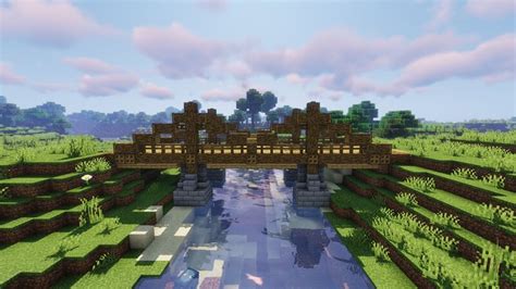 Wooden Suspension Bridge Schematic (Litematica) Minecraft Map