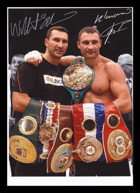 Klitschko Brothers Portrait Boxing - Boxing Art UK | Vitali klitschko ...