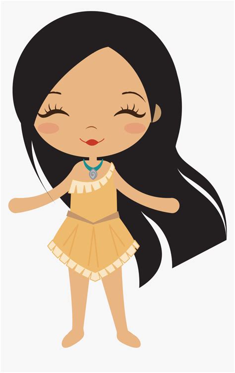 Baby Pocahontas Clipart - Pocahontas Png, Transparent Png - kindpng