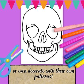 Design your own Sugar Skull Mask by Worldwide Ed | TPT