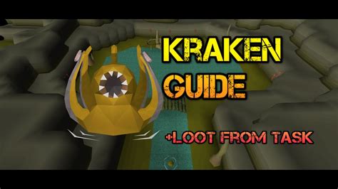 Kraken Guide OSRS (+ loot from task) - YouTube