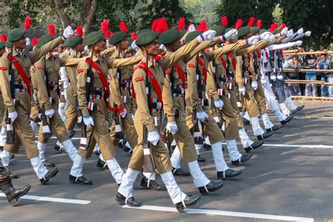 March Past of India`s National Cadet Corps`s Cadets Editorial Image - Image of cadet, nation ...