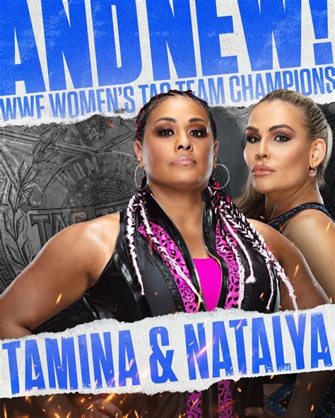 Tamina And Natalya Win WWE Women's Tag Team Titles