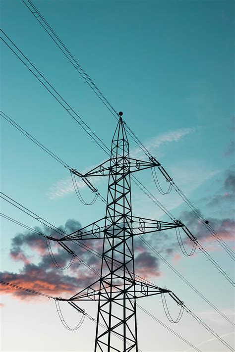 HD wallpaper: photo of black transmission tower, electric tower low-angle photography ...