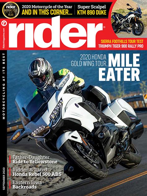 Rider Magazine, September 2020 | Rider Magazine