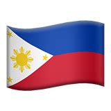 Bandera: Filipinas Emoji 🇵🇭