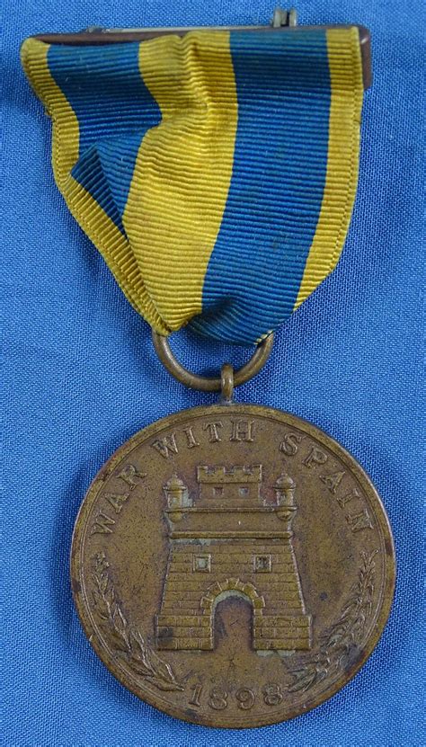 Identified Spanish American War / New Jersey National Guard Medals and Insignia Group – Griffin ...