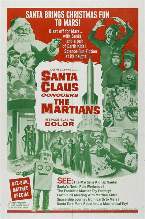 Image detail for -FilmFanatic.org » Santa Claus Conquers the Martians (1964) (With images) | The ...