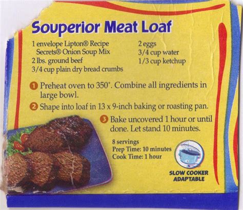 lipton onion dip meatloaf recipe - Yessenia Hamm