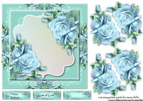 Soft Pastel Roses - CUP1013676_936 | Craftsuprint