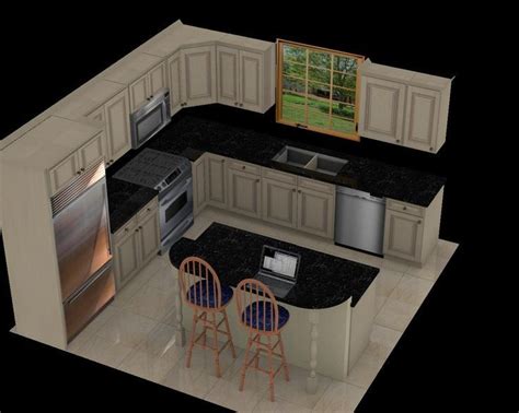 8 by 10 kitchen remodel in 2022 | Kitchen design plans, Kitchen layout plans, Kitchen designs layout